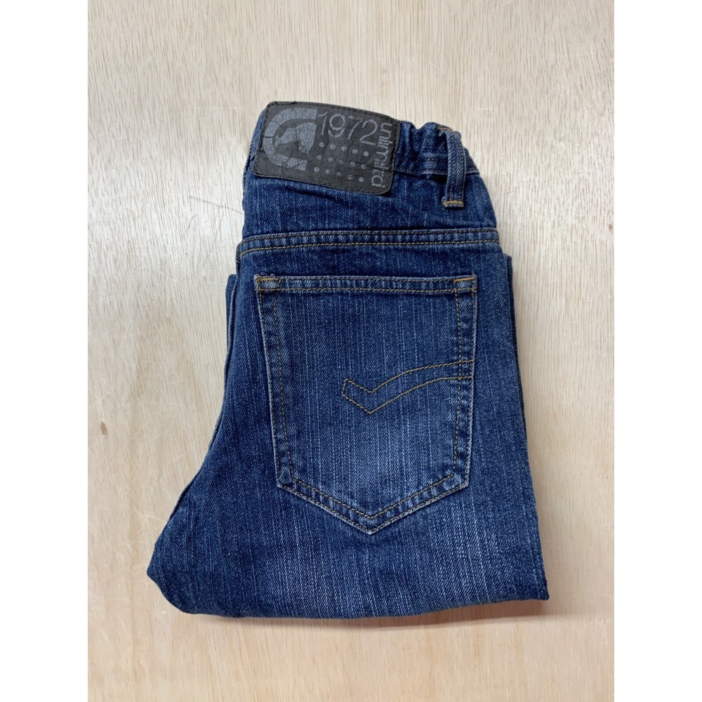 Ecko Unltd. Denim‎ Jeans Blue Youth Boy's Size 7 Approx 24x21  Adjustable Waist